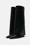 Фото #6 товара Сапоги-гетры на высоком каблуке ZARA