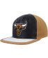 Men's Black, Tan Chicago Bulls Day One Snapback Hat Black, Tan - фото #1