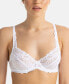 Фото #1 товара Women's Angie Floral Elegant Lace Non Padded Bra, D1689A-A00