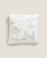 Фото #2 товара Toile de jouy cushion cover