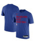 Фото #2 товара Men's Royal Philadelphia 76ers 2023/24 Sideline Legend Performance Practice T-shirt