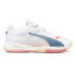 Фото #1 товара Puma Accelerate Nitro Sqd Racquet Sports Womens White Sneakers Athletic Shoes 1