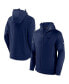 Фото #1 товара Куртка с капюшоном Fanatics мужская технологичная аутентичная модель Road Washington Capitals (синий)