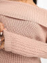 Фото #5 товара JDY bardot jumper in dusty pink