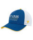 ფოტო #4 პროდუქტის Men's Blue, White St. Louis Blues Authentic Pro Alternate Jersey Adjustable Trucker Hat