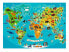 Фото #1 товара Puzzle Weltkarte mit Tieren