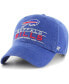 ფოტო #1 პროდუქტის Men's Royal Buffalo Bills Vernon Clean Up Adjustable Hat