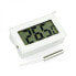 Фото #1 товара Thermometer with LCD display from -50 °C to 100 °C - white