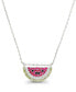 Cubic Zirconia Watermelon Necklace (3/4 ct. t.w.) in Sterling Silver