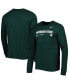 Фото #4 товара Men's Green Michigan State Spartans Team Practice Performance Long Sleeve T-shirt