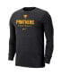 Men's Black Pitt Panthers Changeover Long Sleeve T-shirt