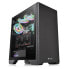 Фото #2 товара Thermaltake S300 TG - Midi Tower - PC - Black - ATX - micro ATX - Mini-ITX - SPCC - Gaming