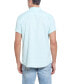 ფოტო #2 პროდუქტის Men's Short Sleeve Solid Linen Cotton Shirt