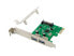 Фото #1 товара Conceptronic EMRICK 2-Port USB 3.0 PCIe Card - PCIe - USB 3.2 Gen 1 (3.1 Gen 1) - PCI 2.0 - SATA 15-pin - Green - PC