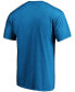 Фото #6 товара Men's Blue Charlotte FC Primary Logo T-shirt