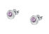 Фото #1 товара Popular Semipreziose SAXN20 sterling silver stud earrings