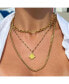 ფოტო #2 პროდუქტის Zayla Cross Pendant Enamel Beaded Necklace
