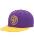 Men's Purple, Yellow Manchester City America's Game Fitted Hat Purple, Yellow, 7 1/8 - фото #3