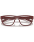 Men's Pillow Eyeglasses, AX3102U 56