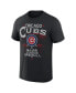 ფოტო #3 პროდუქტის Men's Darius Rucker Collection by Black Chicago Cubs Beach Splatter T-shirt