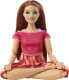 Фото #3 товара Lalka Barbie Mattel Made to Move - Kwiecista gimnastyczka, zielony strój (FTG80/GXF05)