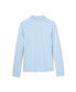 ფოტო #20 პროდუქტის Big Girls Long Sleeve Interlock Knit Polo with Picot Collar