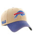 Фото #1 товара 47 Brand Men's Khaki/Royal Buffalo Bills Dusted Sedgwick MVP Adjustable Hat
