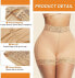 Фото #7 товара FeelinGirl Bodice Pants for Women Tummy Control Firm Control Shapewear Thigh Targeted Compression Butt Lifter Shorts Stomach Away High Waist with Hook/Zip/Pull-On Bodice Briefs