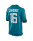 ფოტო #3 პროდუქტის Big Boys Trevor Lawrence Teal Jacksonville Jaguars 2021 NFL Draft First Round Pick Game Jersey