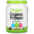 Фото #1 товара Orgain, Органический протеиновый порошок, растительная, сливочная шоколадная помадка, 462 г (1,02 фунта)