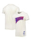 ფოტო #2 პროდუქტის Men's Cream Golden State Warriors Hardwood Classics Americana Freedom T-shirt