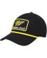 ფოტო #1 პროდუქტის Men's Black Miller Roscoe Adjustable Hat