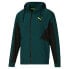 Puma Fit Woven Jacket Mens Black, Green Casual Athletic Outerwear 52212824