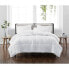 Фото #1 товара Twin/Twin XL 2pc Solid Comforter Set White - Cannon Heritage