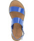 ფოტო #4 პროდუქტის Women's Lavine Double Strap Flat Sandals