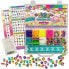 Bracelet and Necklace Making Kit Bandai Rainbow Loom Combo Set Plastic