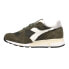 Фото #3 товара Diadora Trident 90 Ripstop Lace Up Mens Green Sneakers Casual Shoes 178273-7040