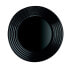 Dessert dish Luminarc Harena Black Glass (19 cm) (24 Units)