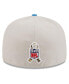 Фото #3 товара Men's Stone, Powder Blue Los Angeles Chargers 2023 Salute To Service 59FIFTY Fitted Hat