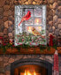 Фото #1 товара Winter House Birds Holiday Wall Art
