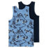 Фото #2 товара NAME IT Snowboard sleeveless base layer 2 units