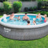 BESTWAY Fast Set Rattan 457x107 cm Round Inflatable Pool