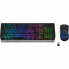 Keyboard and Mouse The G-Lab Combo Tungsten French AZERTY