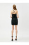 Фото #8 товара Вечернее платье Koton Mini с блестками и драпировкой