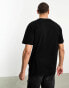 Nicce – T-Shirt mit Logo auf der Brust in Schwarz