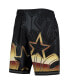 Men's Black Orlando Magic Big Face 4.0 Fashion Shorts