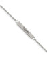 ფოტო #3 პროდუქტის and Enameled CZ ENJOY THE LITTLE THINGS Bar Cable Chain Necklace