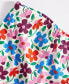 Girls Tossed Bouquet Printed Leggings, Created for Macy's Snowfall White, XS (5/6) - фото #3