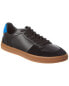 Фото #1 товара Ted Baker Barkerl Leather & Suede Sneaker Men's Black 44