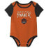 MLS Houston Dynamo Infant Girls' 3pk Bodysuit - 12M
